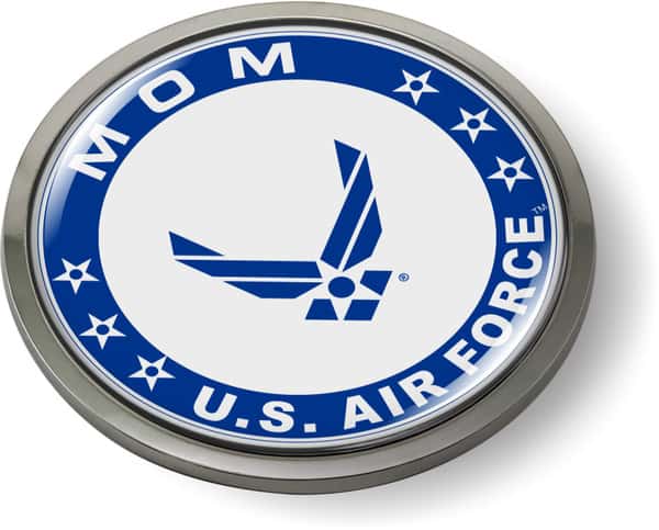 U.S. Air Force Mom Emblem (Blue Wings)